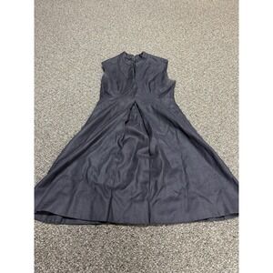 True Vintage Womans Dress 1960s Black Rare Dressy Classy Scoville